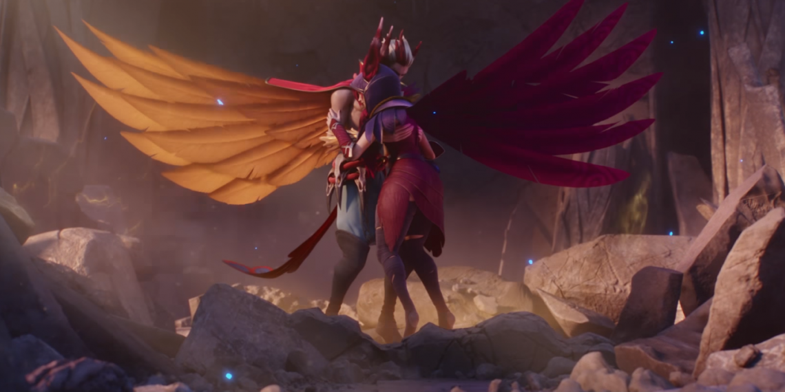 League of Legends: Fan Make Skin World Championship 2018 for Xayah 1