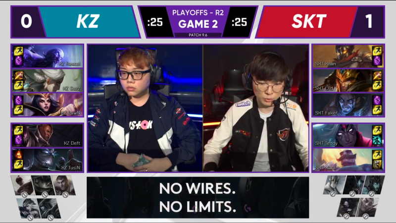 LCK Playoff 2019: SKT 3> 0 KZ - Excellent competition, Faker and his allies kill Kingzone 5