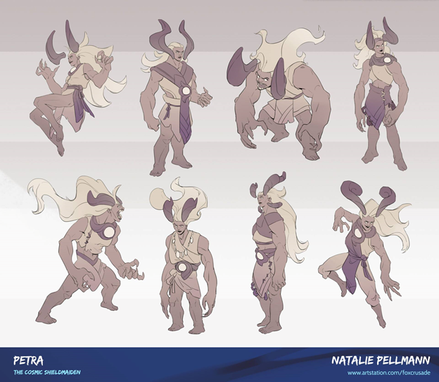 League of Legends Fan Made: Admire new generals Petra – The cosmic shieldmaiden 3