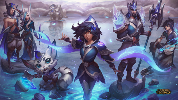 League of Legends Fun: With IG Kai’Sa, the champions skins are all League of Legends' new gunners 5
