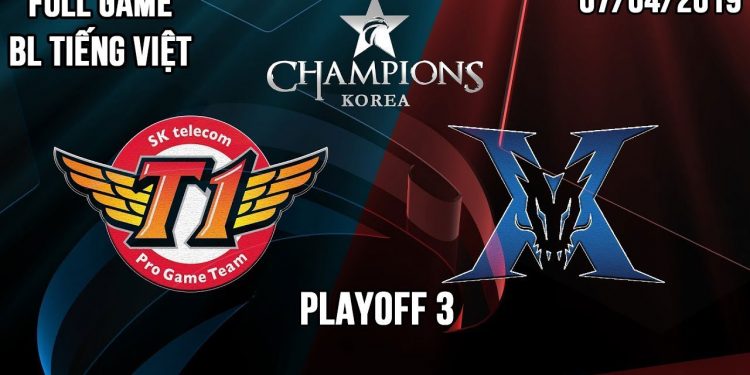 LCK Playoff 2019: SKT 3> 0 KZ - Excellent competition, Faker and his allies kill Kingzone 1