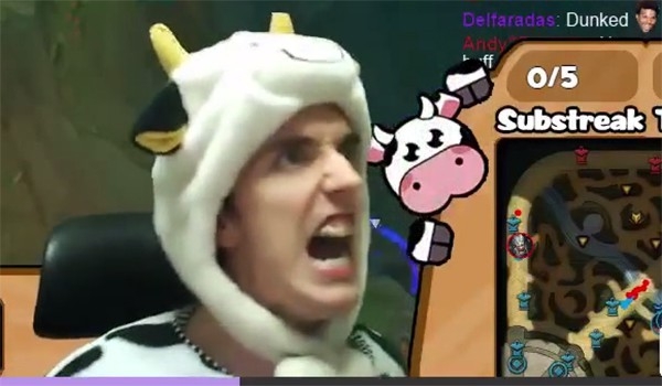 League of Legends Fun: Die laughing at the image Cowsep wear clothes milk cow suit to see MSI 2019 1