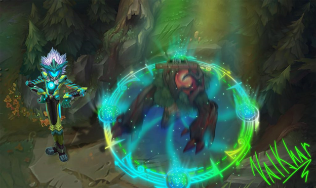 League of Legends: Fans continue to show their creativity when creating the Super Galaxy Ivern 9