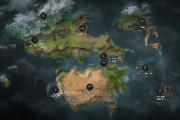 League of Legends: The launch of Runeterra map will be the foundation for Riot to develop a new MMORPG Game project? 2