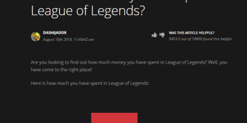 League of Legends: Riot Games launches a Web site that helps players check the amount of money loaded into the League of Legends 3