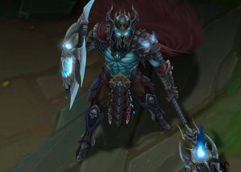 League of Legends: Fanart Skin Gravelord Pantheon is beautiful in every detail 7