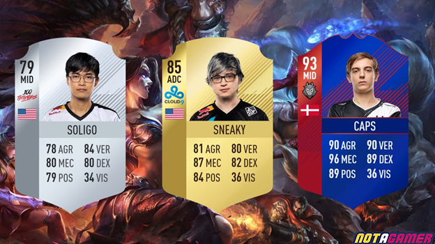 League of Legends: Professional gamers are designed by players to be the Fifa Ultimate Team card 13