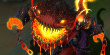 League of Legends: Infernal Tahm Kench skin is designed very beautiful by Fan 6