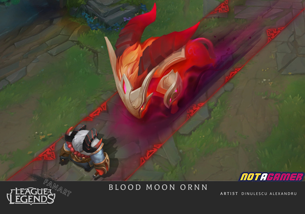 League of Legends: Riot Games must admire Fan's creative abilities with Ornn Blood Moon skin 4