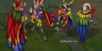 League of Legends: Rakan and Xayah are extremely charming in their Pool Party Skin 4