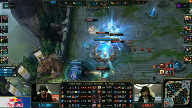 League of Legends: Invictus Gaming completely destroyed Griffin in the BO5 battle 16