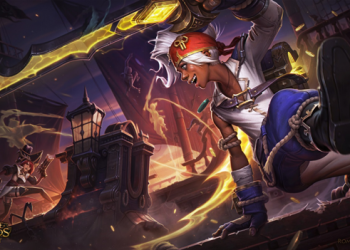 League of Legends: Fans of designing extremely high quality Pirate Ekko Skin 1