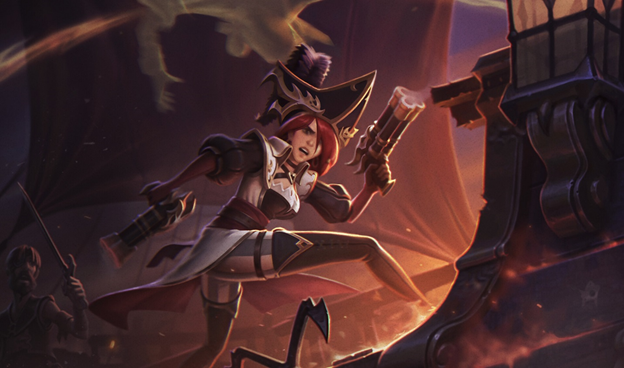 League of Legends: Fans of designing extremely high quality Pirate Ekko Skin 35