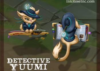 League of Legends: Yuumi's skin transforms Yuumi from Pussy Cat into a cool Detective 3