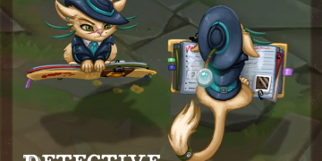 League of Legends: Yuumi's skin transforms Yuumi from Pussy Cat into a cool Detective 7
