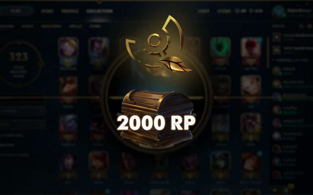 A player with Honor 0, who did nothing, but he still received 2000 RP from Riot Games 5