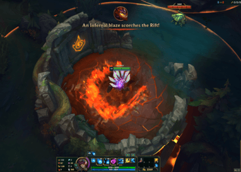 League of Legends: Having players complain too much, Riot Games decided to edit the image of the Infernal Rift 8