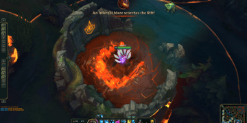 League of Legends: Having players complain too much, Riot Games decided to edit the image of the Infernal Rift 2