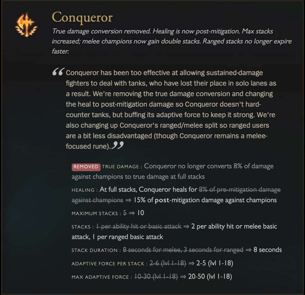 League of Legends Preseason 2020: How serious is conqueror being abused ? 4