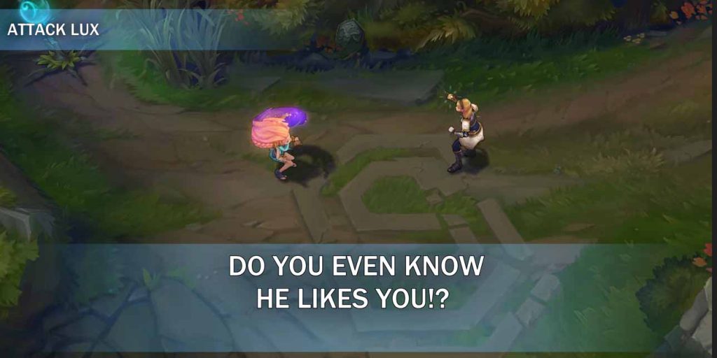 Lux and Ezreal Are Dating? 11