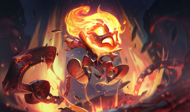 Liandry's Tornment + Frozen Heart on Amumu will PERMANENTLY activate the increased max health per second burn on ANY ability he uses. 2