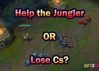 To Lose Cs or to Help Your Jungler in Solo Lane 8
