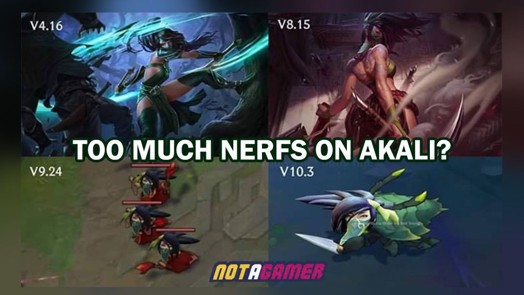 League of Legends: Too Much Nerfs on Akali? 2