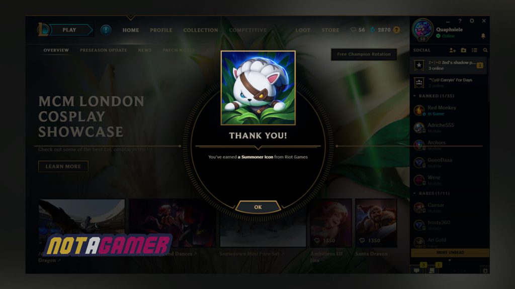 League of Legends: Well Behaved Player Got Gifts from a Random Rioter 2