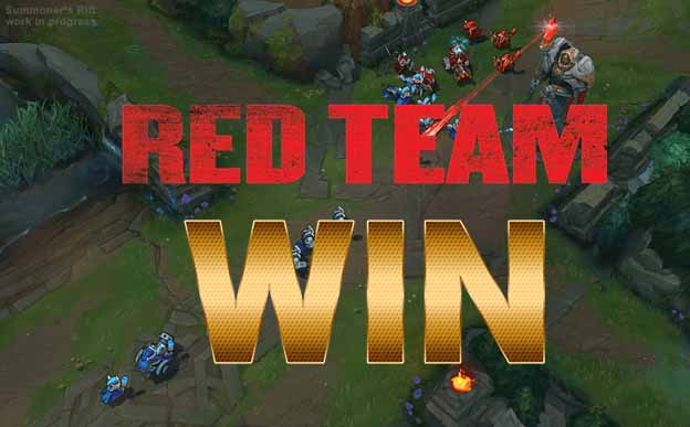 League of Legends: The pre-season changes made the red team win more than the blue team 8