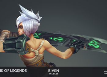 League of Legends: Players redesigned the Riven model in the game as beautifully as it was in the Awaken MV 1