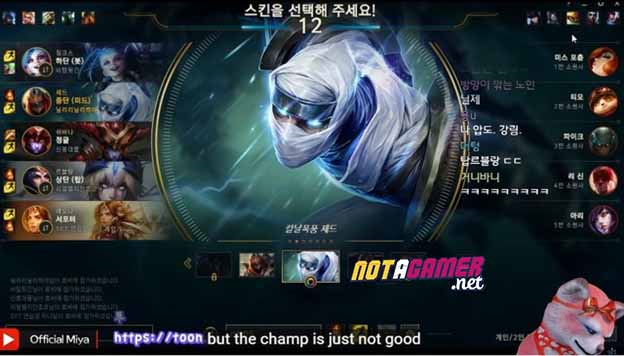 Dopa: Zed is the most trashy and useless champion in the current meta 1