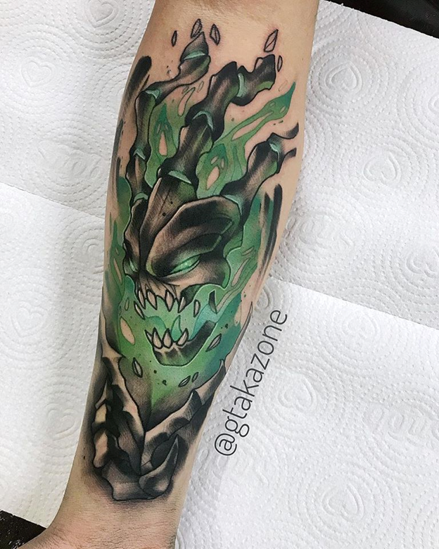 When League of Legends players show affection for Riot Games by tattooing champions on their hands 28