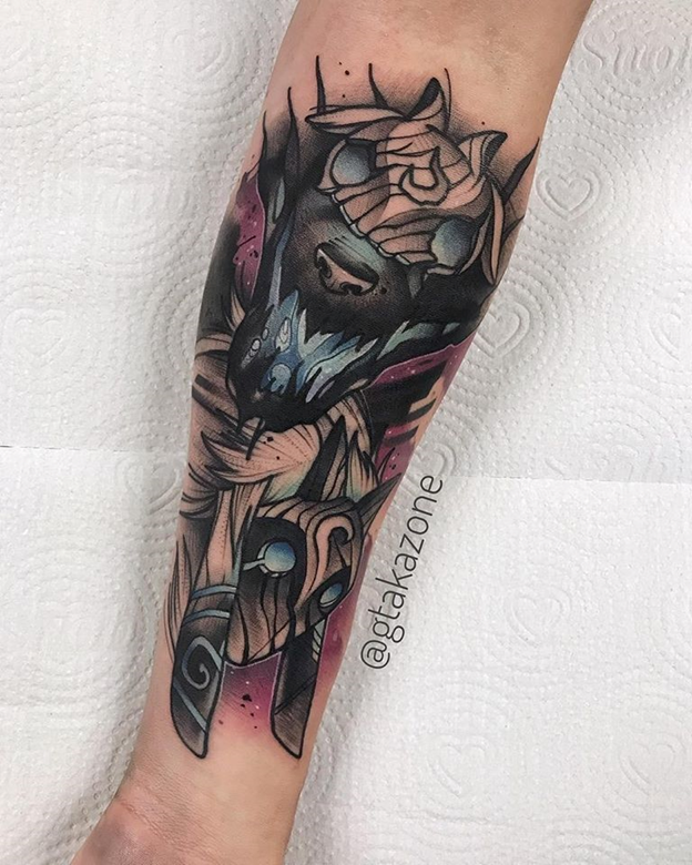 When League of Legends players show affection for Riot Games by tattooing champions on their hands 33