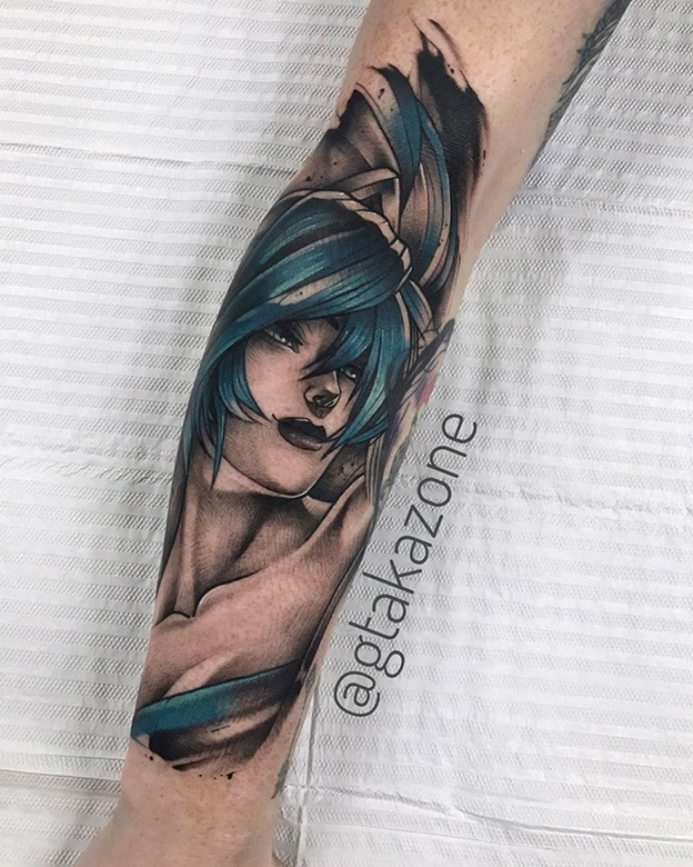 When League of Legends players show affection for Riot Games by tattooing champions on their hands 17