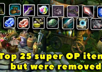 Top 25 super OP items that have appeared in LoL but were removed - LoL Old Items 4