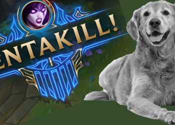 Gamers cede Pentakill to comfort the sadness ... losing dogs - Losing Dogs LoL 1