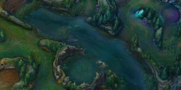 Did you know: In Summoner’s Rift, a river is not a river, a forest is not a forest - river is basically two ponds 3