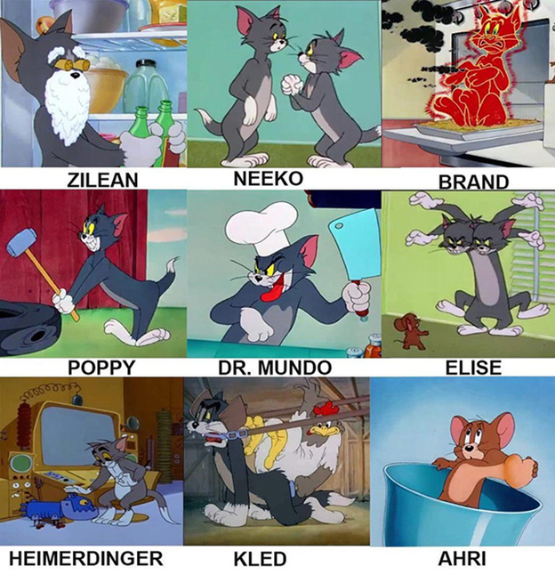 Tom and Jerry cosplay