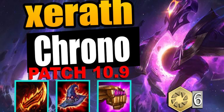 New Xerath Chrono Rework patch 10.9 TFT - HYPER ATTACK SPEED XERATH 1