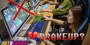 Tragicomedy: The gamer wants to break up with his girlfriend for stealing his Pentakill 5