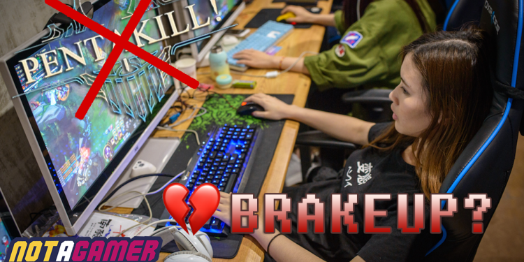 Tragicomedy: The gamer wants to break up with his girlfriend for stealing his Pentakill 1