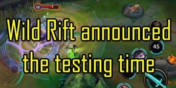 Wild Rift announced the testing time 3