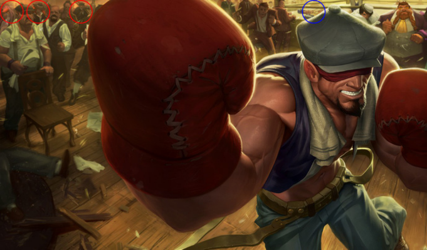 Easter eggs behind League of Legends splash arts that you might have missed. 3