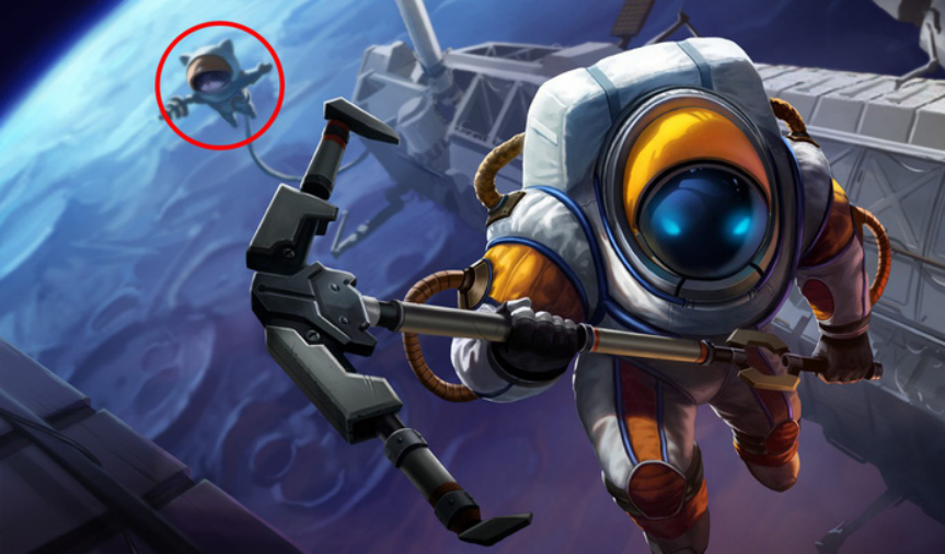 Easter eggs behind League of Legends splash arts that you might have missed. 20