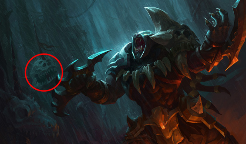 Easter eggs behind League of Legends splash arts that you might have missed. 25