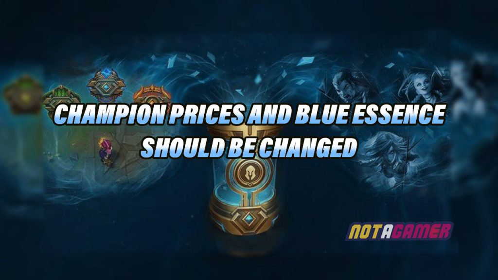 Champion Prices And/Or BE Earnings Should Be Changed 1