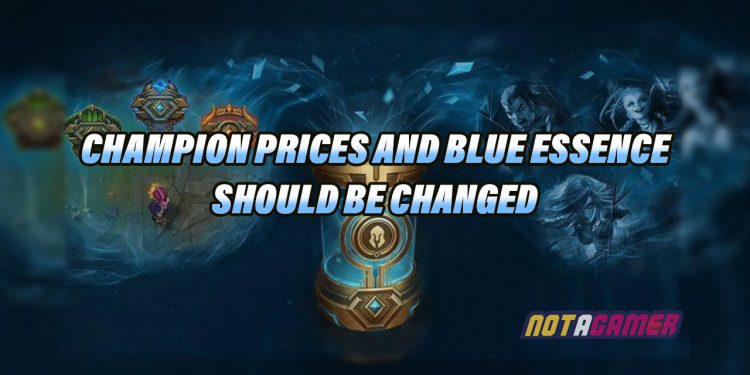 Champion Prices And/Or BE Earnings Should Be Changed 1