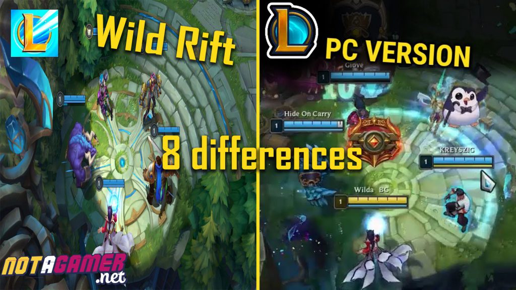 8 Differences That Players Has Pointed out in League of Legends: Wild Rift 10