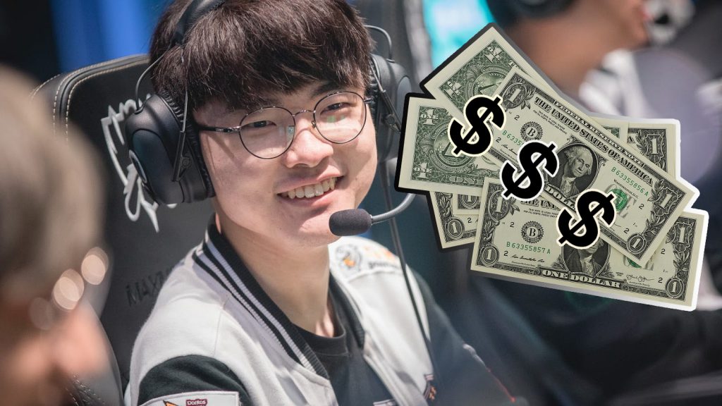 Stunned with the income of 7 kings of LCK: Faker is still No. 1 1