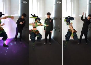 Faker’s Super Cute Expression When He Meets Akali in "real-life”: “Faker’s Acting Is Worth Silver Iv” - Action of Faker 1